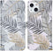 iMoshion Hoesje Geschikt voor iPhone 13 Hoesje Met Pasjeshouder - iMoshion Design Softcase Bookcase - Meerkleurig / Glamour Botanic