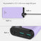 imoshion Powerbank 20000 mAh - Snellader 22.5W - USB-C & USB A - LED indicator - Lila