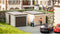 NOCH 14319 H0 2 Laser-Cut mini's kant-en-klare garages Bouwpakket