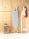 Brabantia Strijkplank B - Strijkijzerhouder - 124 x 38 cm - Fresh Breeze