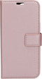 Mobiparts iPhone 13 Pro - Wallet Case - Saffiano motief - Roze