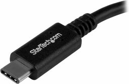Startech USB-C naar USB 3.0 A Male - Adapter 0.15 m - Zwart