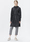 Rains Curve Jacket - Damesregenjas - Licht taps toelopende pasvorm met tailleriem - Maat XXS/XS