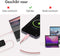 imoshion Kabel - Lightning naar USB A - 1 meter - Gevlochten textiel - Roze