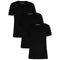 Lacoste Heren 3-pack T-shirt - Regular fit - Zwart (3-pack)