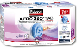 Rubson AERO 360 Navullingen Lavendel 4 Stuks | Luchtontvochtiger Navulling | Vochtopnemer Navul Tabs | Kamer Ontvochtiger & Vochtopnemer Tabs | Badkamer & Luchtontvochter.