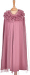 Byastrup Kindercape Tule Maat 98-110 Paars