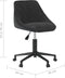 vidaXL - Eetkamerstoelen - draaibaar - 2 - st - fluweel - zwart
