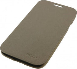 Rock - Galaxy S4 I9500/I9505 - Flip cover - Krasbestendig - Crème