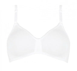 sloggi Basic+ - Dames Beha zonder pads - Wit - Maat 80B