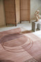 Brink en Campman - Brink en Campman Decor Lola 095403 Vloerkleed - 250x350 - Rechthoek - Laagpolig Tapijt - Modern - Beige, Bruin, Roze