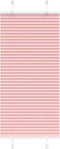 vidaXL - Plissé - rolgordijn - 60x100 - cm - stofbreedte - 59,4 - cm - polyester - roze