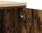 vidaXL - Garagekast - 30x51x85 - cm - massief - grenenhout - gerookt - eiken