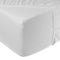 DoubleDry Hoeslaken - Flanel 90x200 cm - 100% Katoen - Wit