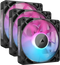 Corsair iCUE LINK RX120 - Ventilator 120mm - 3x RGB PWM - Zwart (3 stuks)