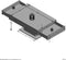 FMD - Salontafel - antiek-eikenkleurig - en - wit