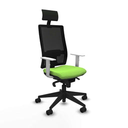 Bureaustoel met hoofdsteun Piqueras y Crespo 4B066N1 Pistache