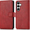 imoshion Hoesje Geschikt voor Samsung Galaxy S23 FE Hoesje Met Pasjeshouder - imoshion Luxe Bookcase - Rood