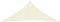 vidaXL - Zonnezeil - 160 - g/m² - 5x7x7 - m - HDPE - crèmekleurig