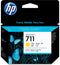 HP 711 - Inktcartridges - 29 ml - Geel (3-pack)