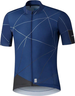 Shimano Fietsshirt Breakaway Navy - Heren - Blauw - Maat M