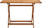 vidaXL - Tuintafel - inklapbaar - 120x70x75 - cm - massief - acaciahout
