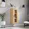 vidaXL - Hangkast - 34,5x34x90 - cm - sonoma - eikenkleurig
