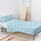 Happy Friday Sheet set 2 pieces Clouds blue 180x270 cm (Single) Blue