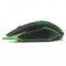 Esperanza EGM209G - Draadloze Muis - 2400 DPI - Zwart/Groen