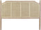 Hoofdbord DKD Home Decor Rotan Rubberwood Natuurlijk (160 x 6 x 120 cm)