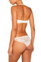 Esprit Mackay - Hipster slip - Zijdeachtige materiaalmix met gebloemd kant - Gebroken wit