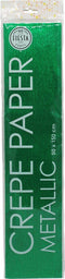 Wefiesta Crêpepapier Metallic 150 X 50 Cm Groen