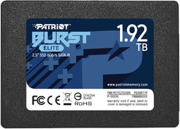 Patriot Burst Elite - 2,5" SSD - 1,92TB - Leessnelheid 450MB/s - Schrijfsnelheid 320MB/s