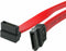 Startech SATA18RA1 - SATA-kabel 45 cm - Haakse aansluiting - Rood