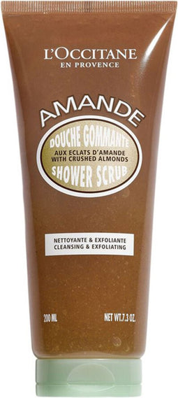 L' OCCITANE - Amande Shower Scrub - 200 ml - Unisex bodyscrub & Peeling