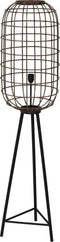 Light & Living Vloerlamp TOAH - oud brons-mat zwart - L