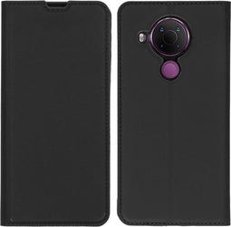 iMoshion Hoesje Geschikt voor Nokia 5.4 Hoesje Met Pasjeshouder - iMoshion Slim Folio Bookcase - Zwart
