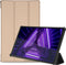 imoshion Tablet Hoes - Geschikt voor Lenovo Tab M10 Plus, Lenovo Tab M10 FHD Plus - Trifold Bookcase - Goud