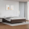 vidaXL - Bedframe - kunstleer - bruin - 180x200 - cm