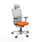 Piqueras y Crespo 1B086G2 - Bureaustoel - Hoogteverstelbaar - Oranje