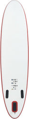 vidaXL Stand-up paddleboard opblaasbaar rood en wit