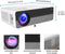Belesy® Beamer Projector M23 - 4K Full HD Support - 6.000 Lumen - 10.000:1 Contrast - Projectie 30 tot 150 inch - Beamers - LCD + LED - Incl. Internet, Wifi & Bluetooth - Cadeau - WK 2022 - Moederdag