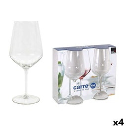 Set wijnglazen Royal Leerdam Carre 2 Onderdelen (4 Stuks)