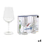 Set wijnglazen Royal Leerdam Carre 2 Onderdelen (4 Stuks)