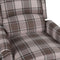 vidaXL Fauteuil stof beige