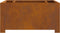 vidaXL - Vierkante - Vuurkorf - 80x80x40 - cm - Weerbestendig - Staal