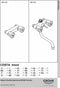 GROHE Costa Trend - Douchekraan met Badomstelling - 12 cm hartafstand - Chroom