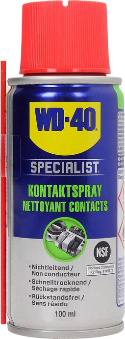 WD-40 Specialist® Contactspray - 100ml - Contact Cleaner - Contactreiniger - Voor elektrische / elektronische onderdelen