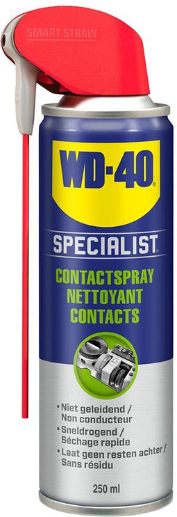 WD-40 Specialist® Contactspray - 250ml - Contact Cleaner - Contact Reiniger - Voor elektrische / elektronische onderdelen