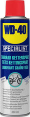 WD-40 Specialist® Fiets Kettingspray - 250ml - Smeerolie - Smeermiddel - Maximale smering en vermindert slijtage